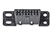 Mo-Co-So Replacement Female J1962 OBD II 2 Diagnostic System Housing w/ 16 Female Wire Sockets. Compatible with Most GM, Buick, Cadillac, and Some Chrysler, and Ford Vehicles