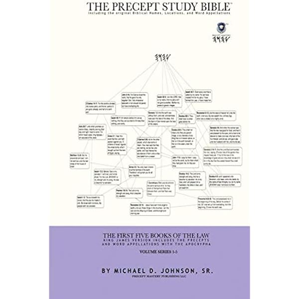 The Precept Study Bible: Including The Original Biblical Names, Locations,  And Word Appellations: Johnson Sr, Michael: 9781733148122: Amazon.com: Books