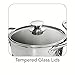 Tramontina 80154/533DS Home Appliances Triple-Hob Electric Buffet Warmer with Stainless Steel Triply Base Cookware, 7 Piece