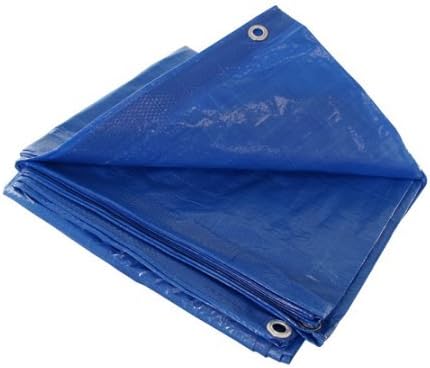 Blue 12x18 Heavy Duty UV Protected Treated Canopy Sun Shade Boat Cover Tarp