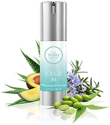 Anti-aging100% Natural NIACINAMIDE Vitamin B3 Cream Serum 5% ORGANIC INGREDIENTS Boosts collagen, Tighten pores, Deep moisturizing, Reduce wrinkles, helps Repair sun damage for radiant & younger skin