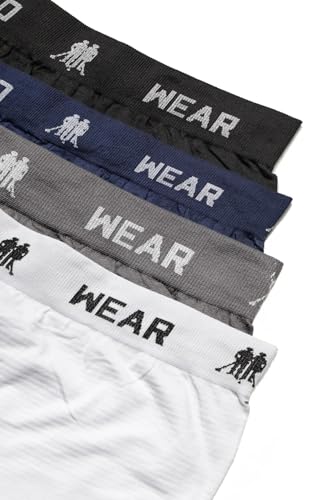 Kit 12 Cuecas Masculinas Boxer Microfibra Adulto Box Sem Costura Polo Wear Sortido
