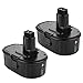 Energup [Upgraded] 5000mAh 18V XRP Li-ion Replacement Battery for DeWalt DC9096 DC9099 DE9039 DE9095 DE9096 DE9098 DW9095 DW9096 DW9098 DE9503 Cordless Power Tool, Dewalt 18volt Battery(2Pack)