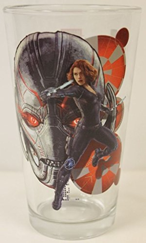 Avengers: Age of Ultron- Black Widow 16 Oz. Pint Glass Marvel Comics