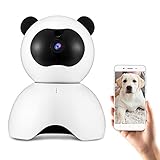 Smartlife Indoor Security Camera Wireless with Audio, 1080P HD Camera, Night Vision, 2.4GHz & iPhone Android Phone PC WiFi, Motion Detection for Pet Baby - Cloud Service Available