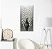 zoinart Modern 3D Oil Paintings Wall Art Hand Painted Gold Tree Paintings Grey Artwork Large Flower Wall Art Home Decorations Abstract Wall Paintings for Living Room Bedroom Wall Decor