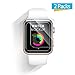 iXCC 38mm Apple Watch Screen Protector 0.3mm [2 Pack] Tempered Glass Screen Protector, Anti-Bubbles, Scratch Resistant [Only Covers The Flat Area]