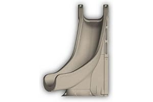 Global Pool Products Tidal Wave Inground Swimming Pool Water Slide Deck Mounted Right Curve Turn Sand GPPSTW-Sand-R