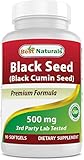 Best Naturals Black Seed Oil 500 mg 90 Softgels