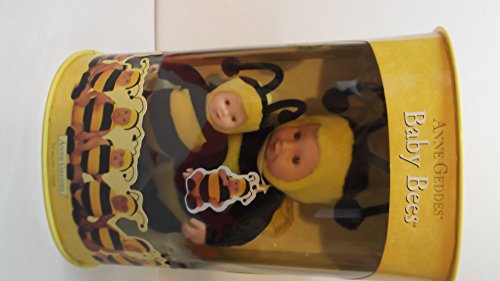 anne geddes baby bees doll holding mini bee doll set