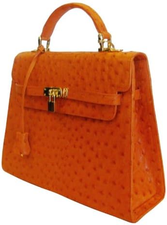 real ostrich purse
