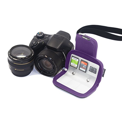 image for Honsky Memory Card Holder, 3 Set 22 Slot SD CF SDHC SDXC MMC Micro SD 