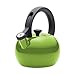 Circulon Circles Whistling Kettle/Stovetop Teakettle/Tea Pot, 2 Quart, Kiwi Green