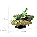 Saim Aquarium Drunken Pirate Skeletons Bubbler Decorations, Gold Fish Hideout Cave Shelter Fish Tank Accessories for Halloween Fish Tank Decorations, Betta Fish Passing or Hiding