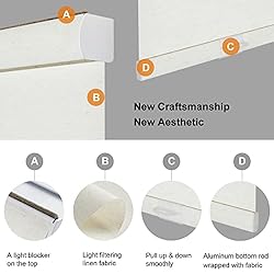 Persilux Free-Stop Cordless Shades for Window