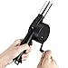 goldblue Outdoor Cooking Fan Air Blower for BBQ Fire Bellows Hand Crank Powered Small Fan air Blower BBQ Fan fire Bellows Hand Blower
