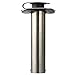Amarine Made 2Pcs 90 Degree Fishing Rod Holders Stainless Steel with Rubber Cap, Liner, Gasket