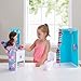 myLife Brand Products My Life As 17-Pieces Bathroom Play Set with Shower and Light-Up Vanity, Great for Your 18' Doll!