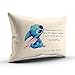 KEIBIKE Personalized Lilo and Stitch Ohana Means Family King Rectangle Decorative Pillowcases Art Zippered Throw Pillow Covers Cases 20x36 Inches One Sided