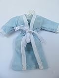 Great Quality Barbie Sindy Doll Toys sized towelling dressing night gown robe outfit clothing (Sky Blue) by fat-catz-copy-catz