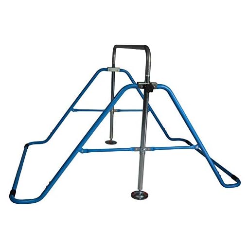 ProKidz Kids Jungle Gym 3 in 1 Gymnastics Monkey Bar Deluxe Swing Set, Trapeze Rings, Adjustable Horizontal Climb Tower… - Image 6