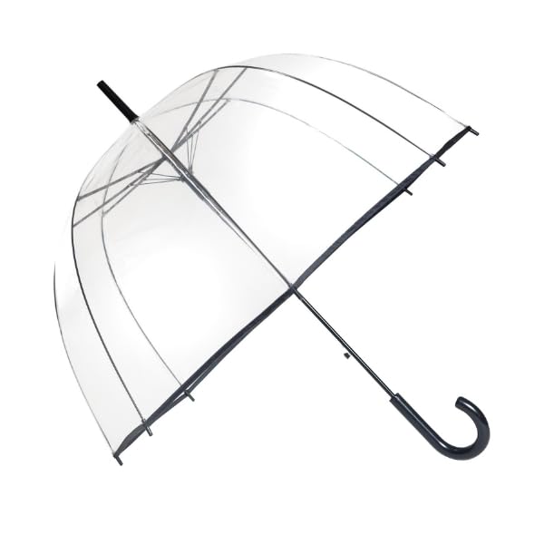 SMATI Unisex Umbrella, Durchsichtig, L