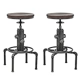Topower Industrial Barstool,13" Solid