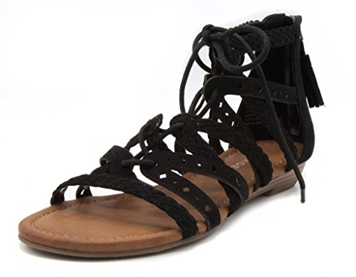 rampage braided sandals