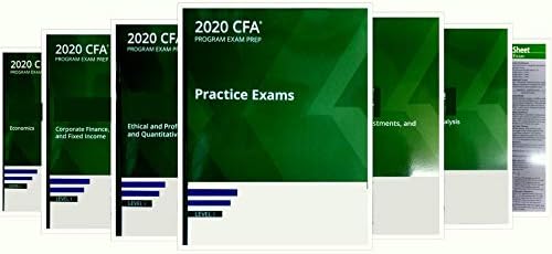 CFA Level 1 2020 complete set (Applicable for June and December 2020 exams) covers CFA practice exams and syllabus books Paperback – 1 January 2020