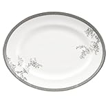 Vera Wang by Wedgwood Vera Lace 13.75-Inch Oval Platter