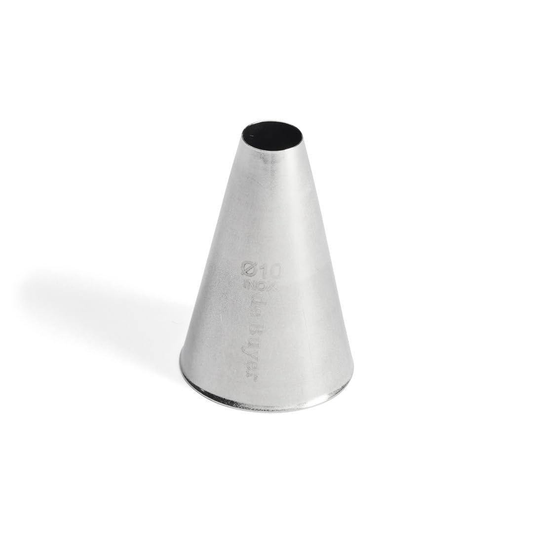 De Buyer 2111.10N Stainless Steel Plain Nozzle 2 to 11 mm