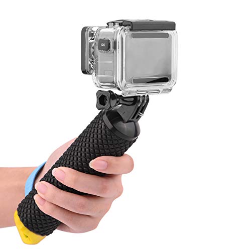 O'woda Waterproof Case + Floating Hand Grip Handle Underwater Diving Protective Housing Shell Stick Monopod for DJI OSMO Action Cameras Accessories (Yellow) - Thumbnail 6