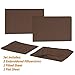 1500 Supreme Collection King Sheet Sets Brown - Luxury Hotel Bed Sheets and Pillowcase Set for King Mattress - Extra Soft, Elastic Corner Straps, Deep Pocket Sheets, King Brown