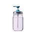 Jarware Soap Pump Lid for Regular Mouth Mason Jars, Blue