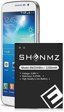 Conqto Galaxy S4 Mini Battery, Upgraded 2200mAh Replacement Battery for Samsung Galaxy S4 Mini I9190, S4 Mini LTE I9195, S4 Mini Dual SIM I9192, NOT for S4
