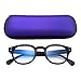 EYEGUARD Blue Light Glasses for Kids Spring Hinges Computer Glasses,Anti Glare Eyeglasses（3-8 Years Old
