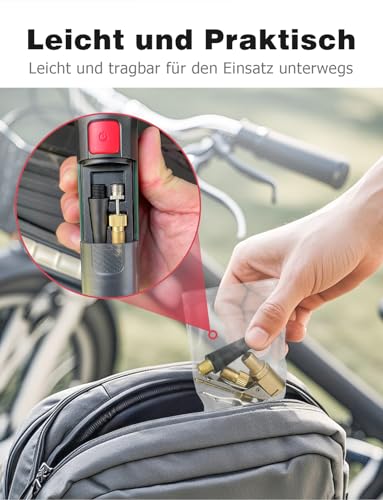 Mellbree Multifunktionales Valve Adapter Set – Kompatibel mit Bosch EasyPump, passend für Autoreifen, Fahrräder und Bälle thumbnail 3