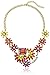 Amazon Collection Dazzling Daisy Collage Pendant Statement Necklace