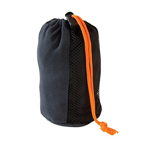 Milestone microfaster campinghanddoek - zwart, groot - Image 3