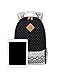 Alando Canvas Dot Backpack Cute Lightweight Teen Girls, Black, Size Medium