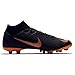 Nike Men's Footbal Shoes, Black Black Total Orange W 081, 6.5 UK