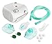 Compact Electronic Cool Mist Generating Compressor with Travel Bag, Tabletop Design