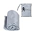 Swecatch travel and camping sheet sleeping bag liner (Grey)