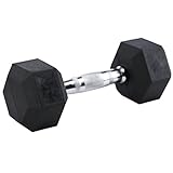RAGE Fitness Hex Dumbbell Premium Rubber
