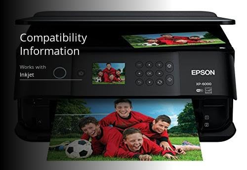 Epson Expression Premium XP-6000 Wireless Color Photo Printer with Scanner & Copier, Amazon Dash Replenishment Ready