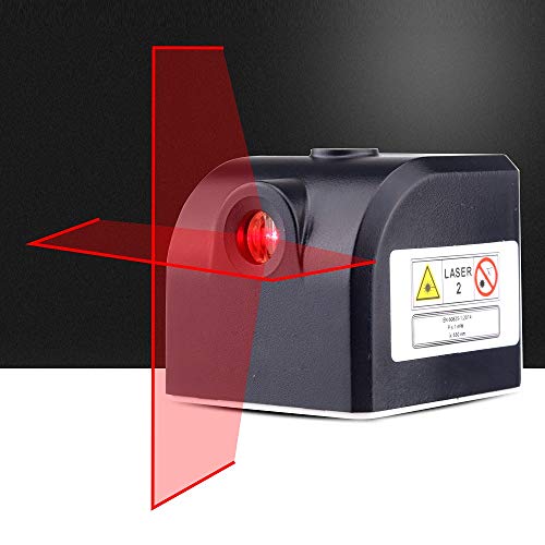 Mini Cross Laser Level Instrument SENREAL Infrared Two-Line Level Instrument Magnet Adsorption+Built-in Rechargeable Lithium Battery