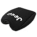 Jingleer Black Neoprene Center Console Armrest Pad Cover with Dog Paw Print Logo for Jeep Wrangler JK Sahara Sport Rubicon X & Unlimited 2011-2016