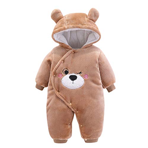 oso hooded fleece romper