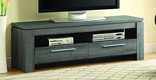 Coaster Home Furnishings 2-Drawer Tv Console Weathered grey