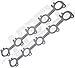 APDTY YC2Z9448BA Exhaust Manifold Gasket Set LH and RH (6.8L V10 Engine)